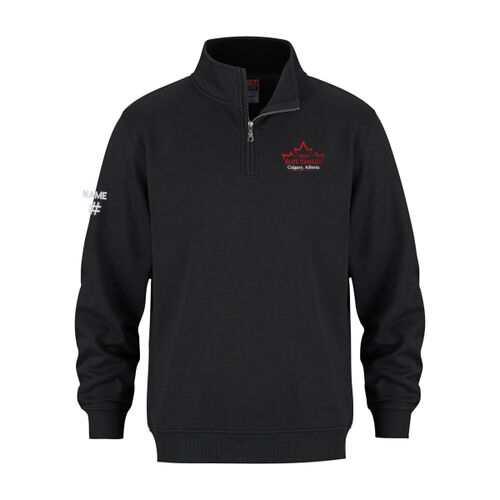 Flux Unisex Calgary 2026 Emblem Printed Quarter Zip Thumbnail