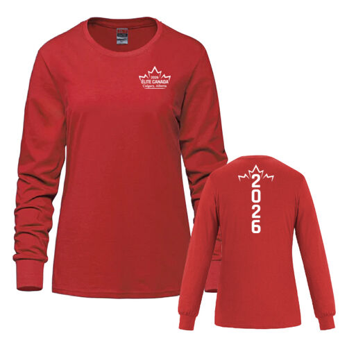 Breeze Women's Calgary 2026 Emblem & Back Printed Long Sleeve Thumbnail