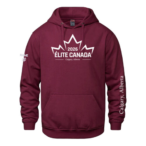 Vault Unisex Calgary 2026 Crest & Sleeve Printed Hoodie Thumbnail