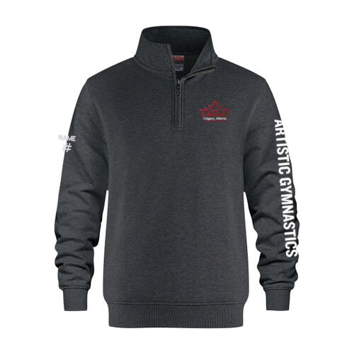 Flux Unisex Calgary AG 2026 Emblem Printed Quarter Zip Thumbnail